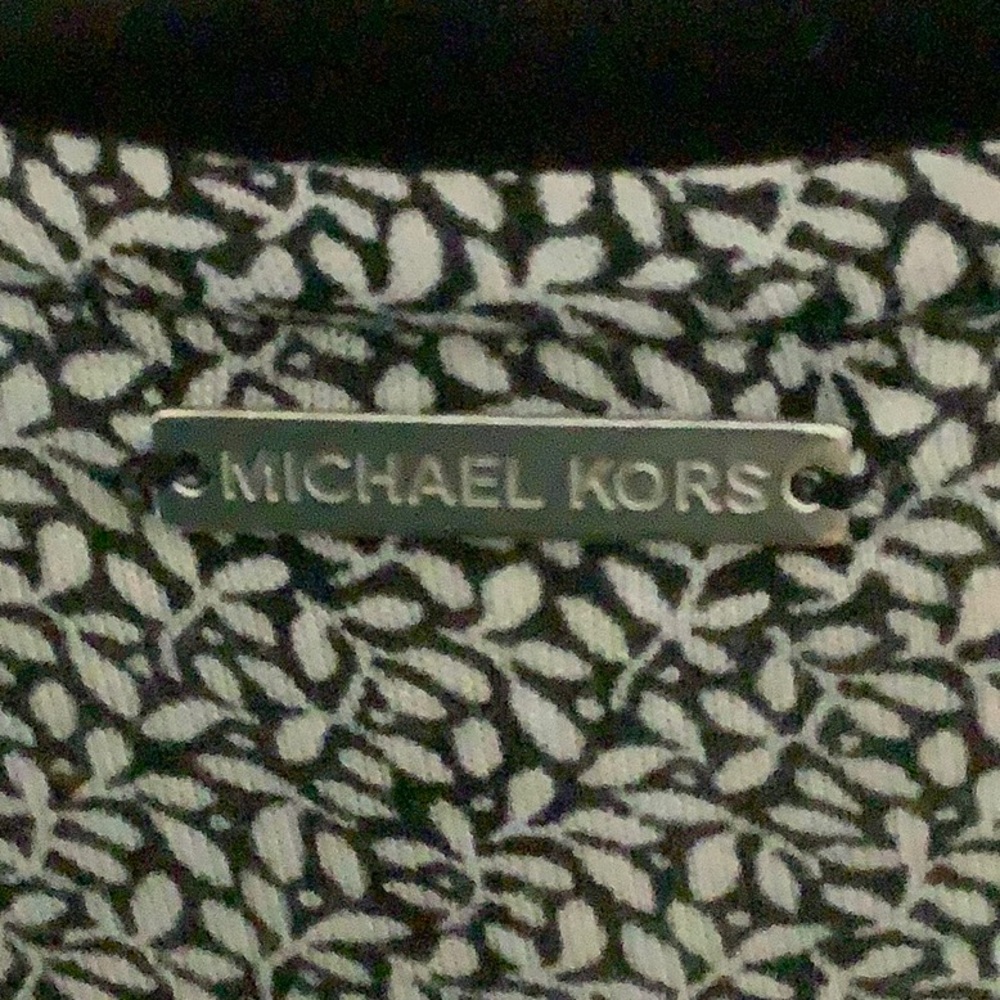 ❤️MICHAEL MK  Xlarge blk/ gray L/S top - Picture 4 of 7